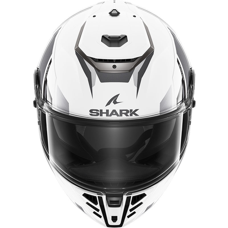 Casco SHARK SPARTAN RS BYRHON WKU blanco negro cromado