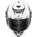 Casco SHARK SPARTAN RS BYRHON WKU blanco negro cromado