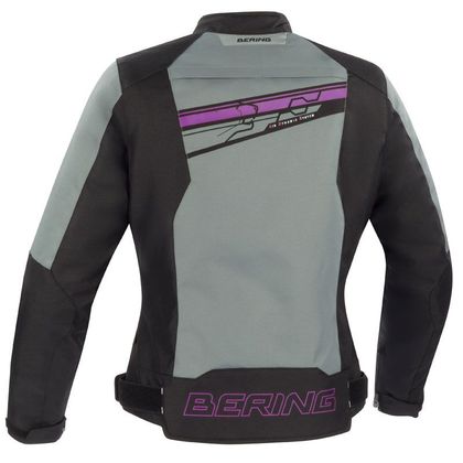 Chaqueta BERING LADY BARIO negro gris fucsia