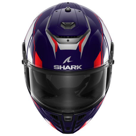 Casco SHARK SPARTAN RS BYRHON azul blanco cromado