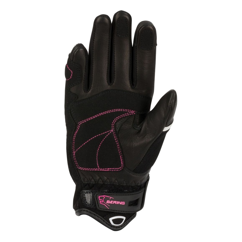 Guante BERING URSULA LADY negro fuchsia