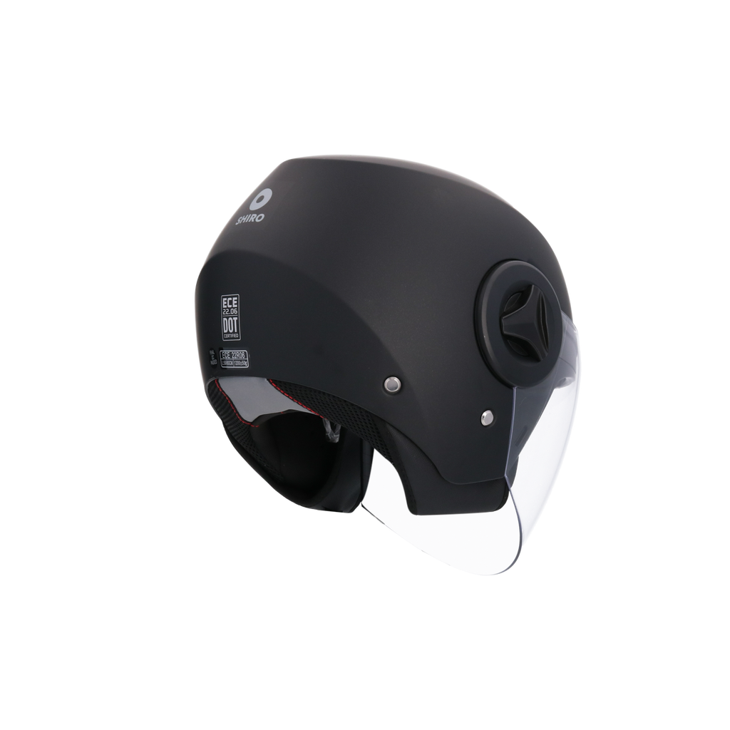 Casco SHIRO ATENAS MONOCOLOR grafito mate