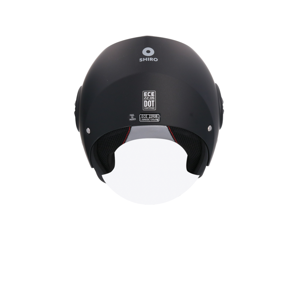 Casco SHIRO ATENAS MONOCOLOR grafito mate