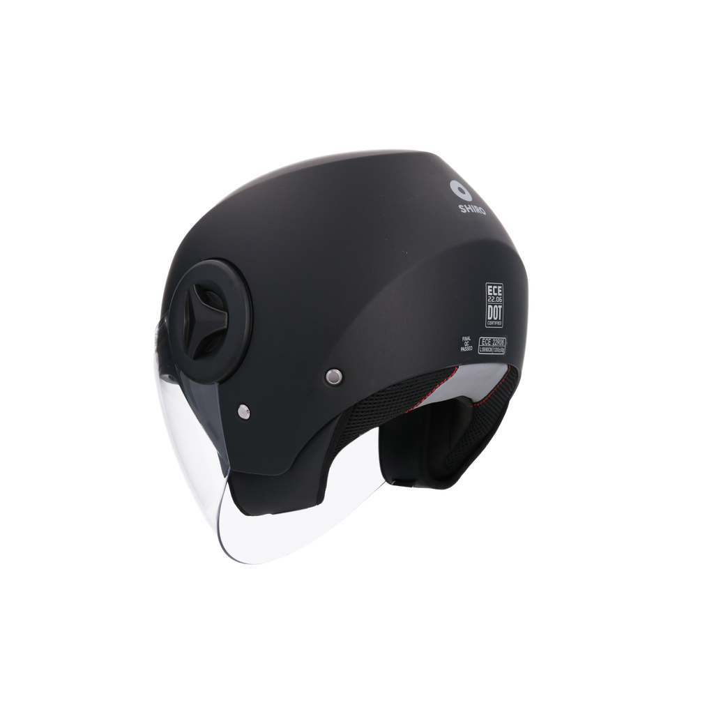 Casco SHIRO ATENAS MONOCOLOR grafito mate