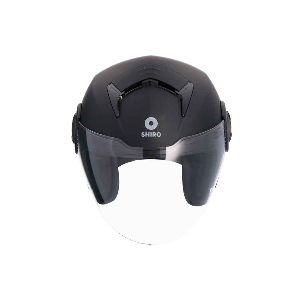 Casco SHIRO ATENAS MONOCOLOR grafito mate