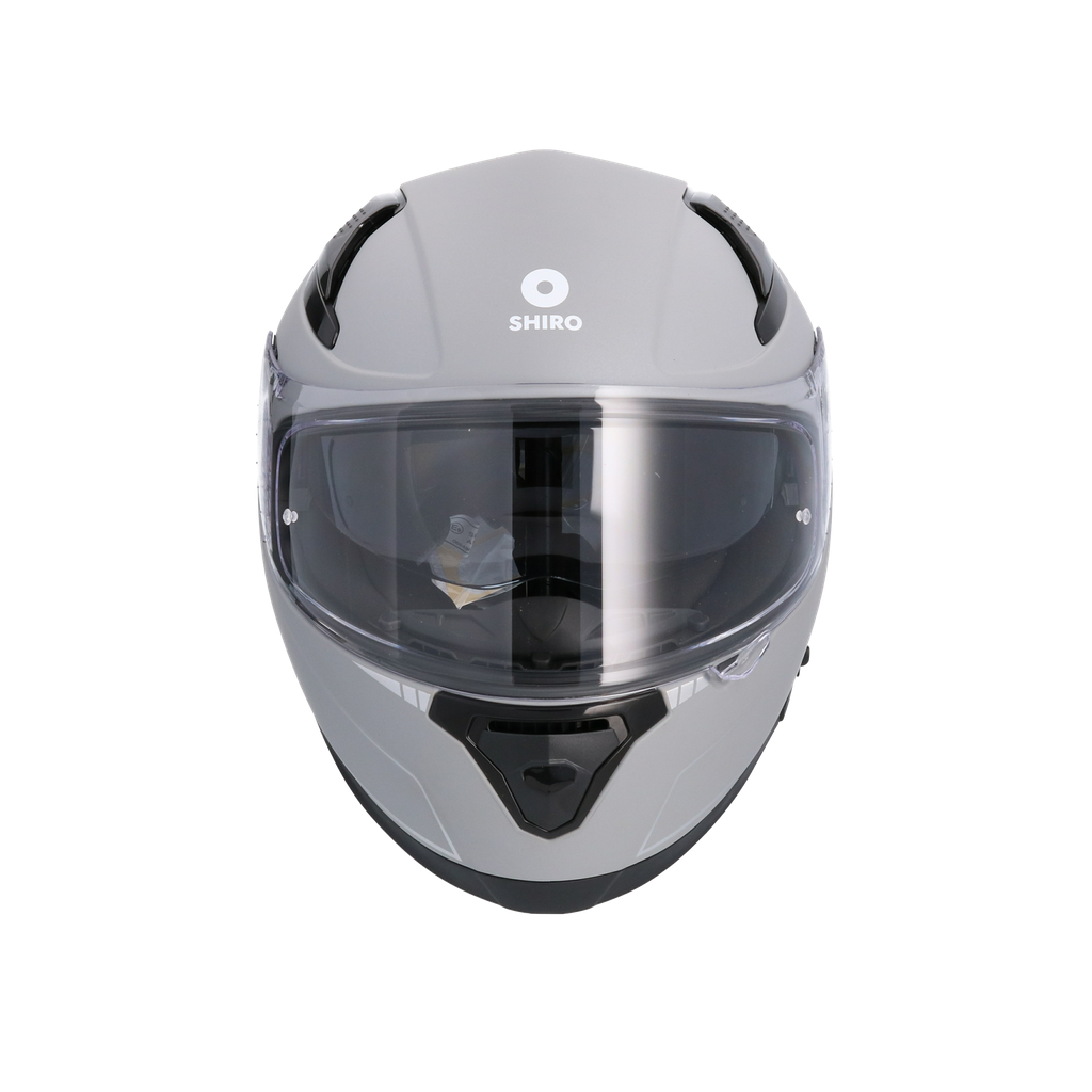 Casco Shiro Katana Solid Gris Mate