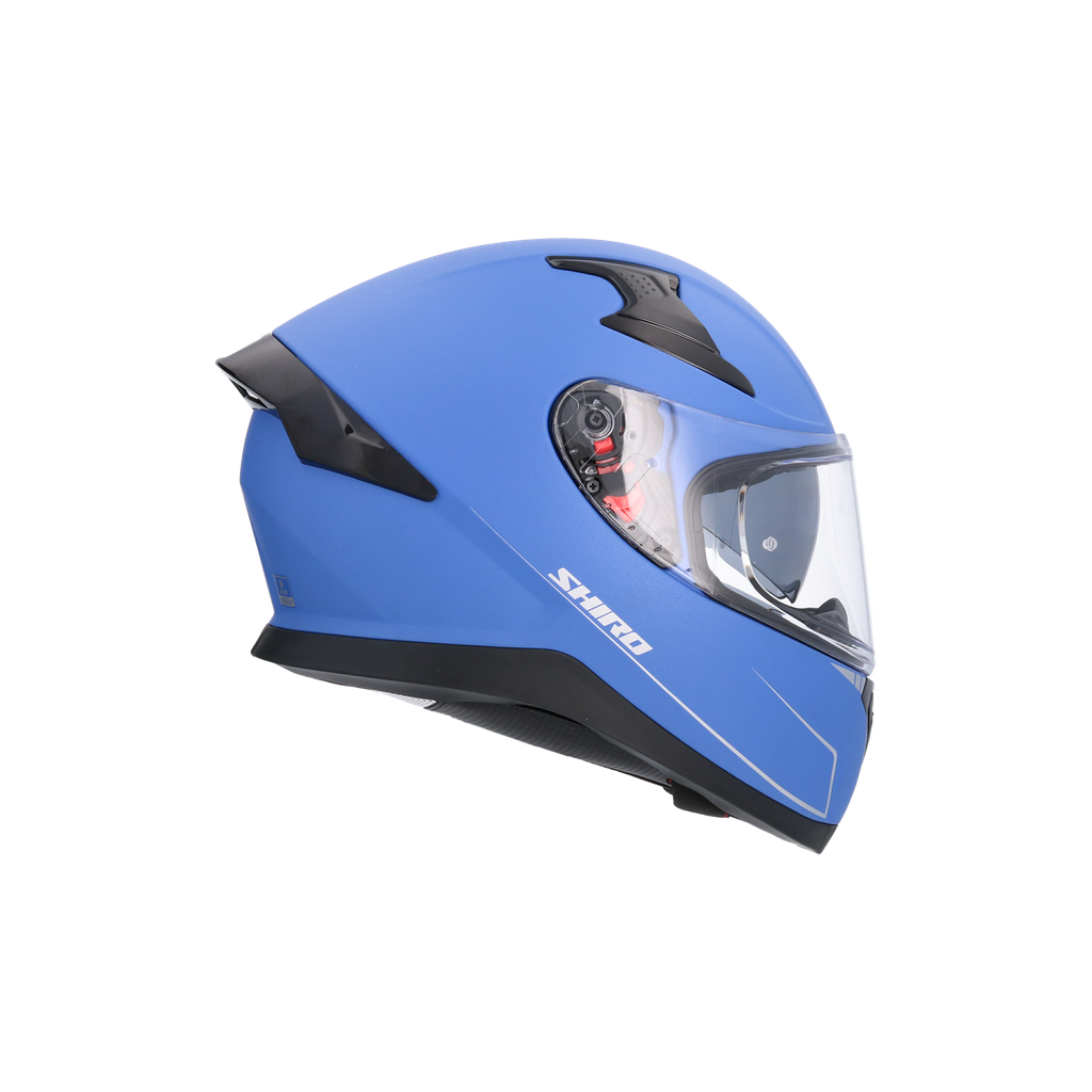 Casco Shiro Katana Solid Azul Mate