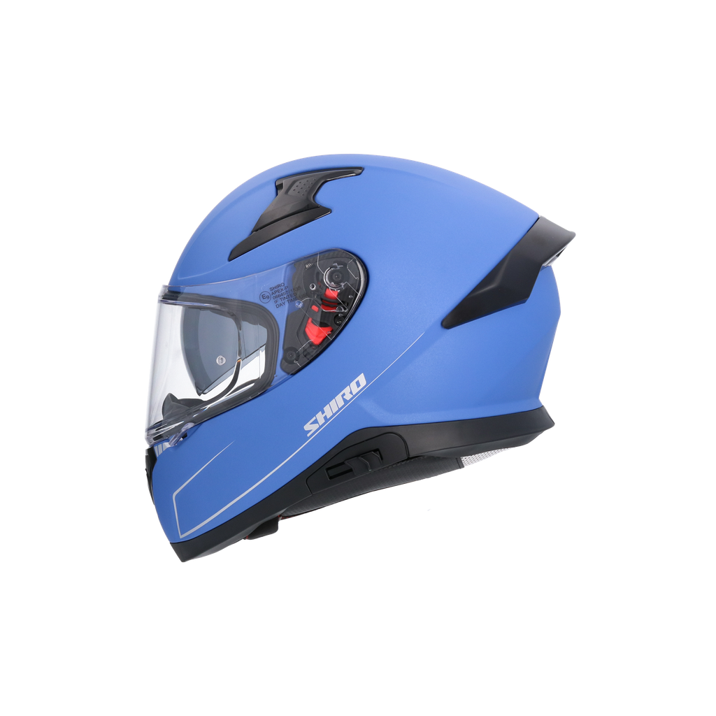 Casco Shiro Katana Solid Azul Mate