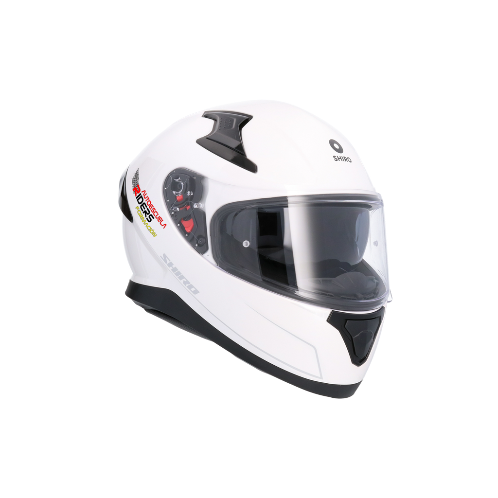 Casco Shiro Katana Solid Blanco Perla