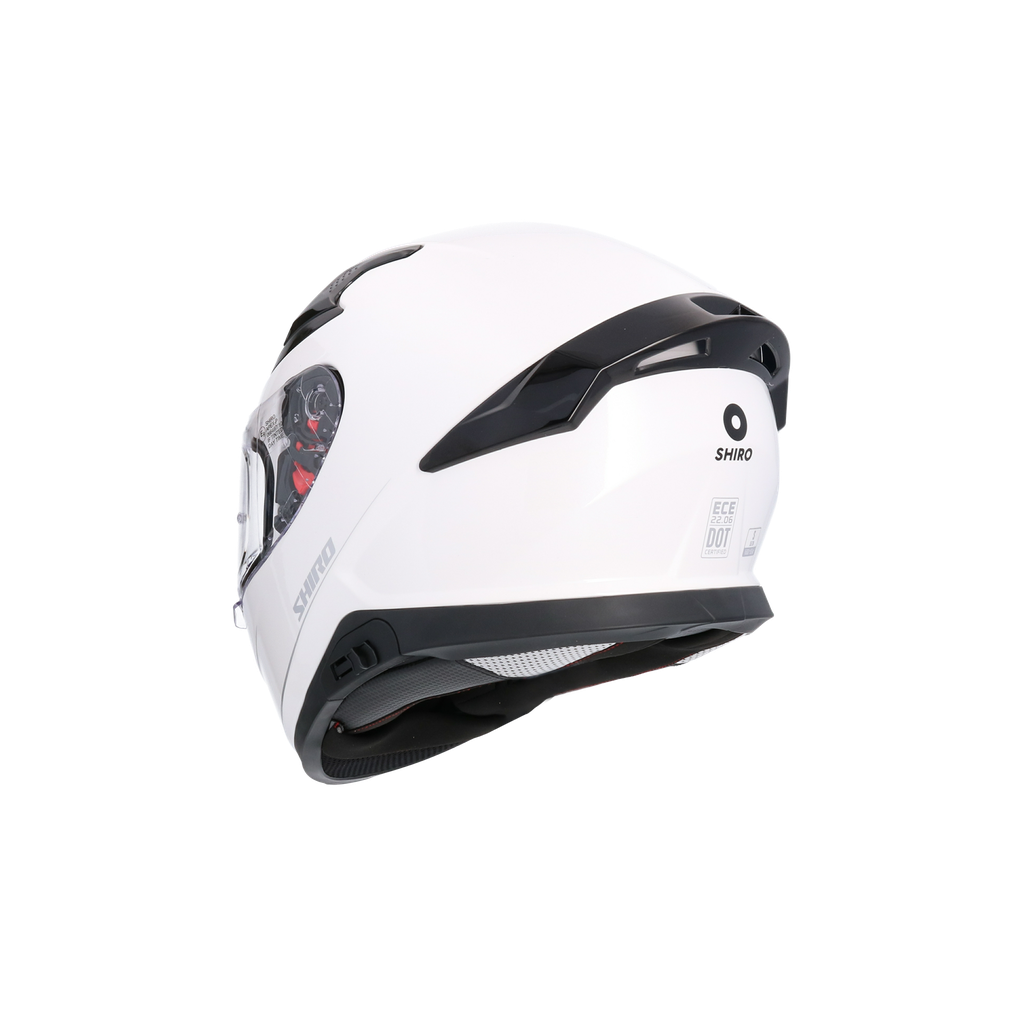 Casco Shiro Katana Solid Blanco Perla