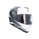 Casco integral SHIRO RAPTOR ULTIMATE Blanco Azul