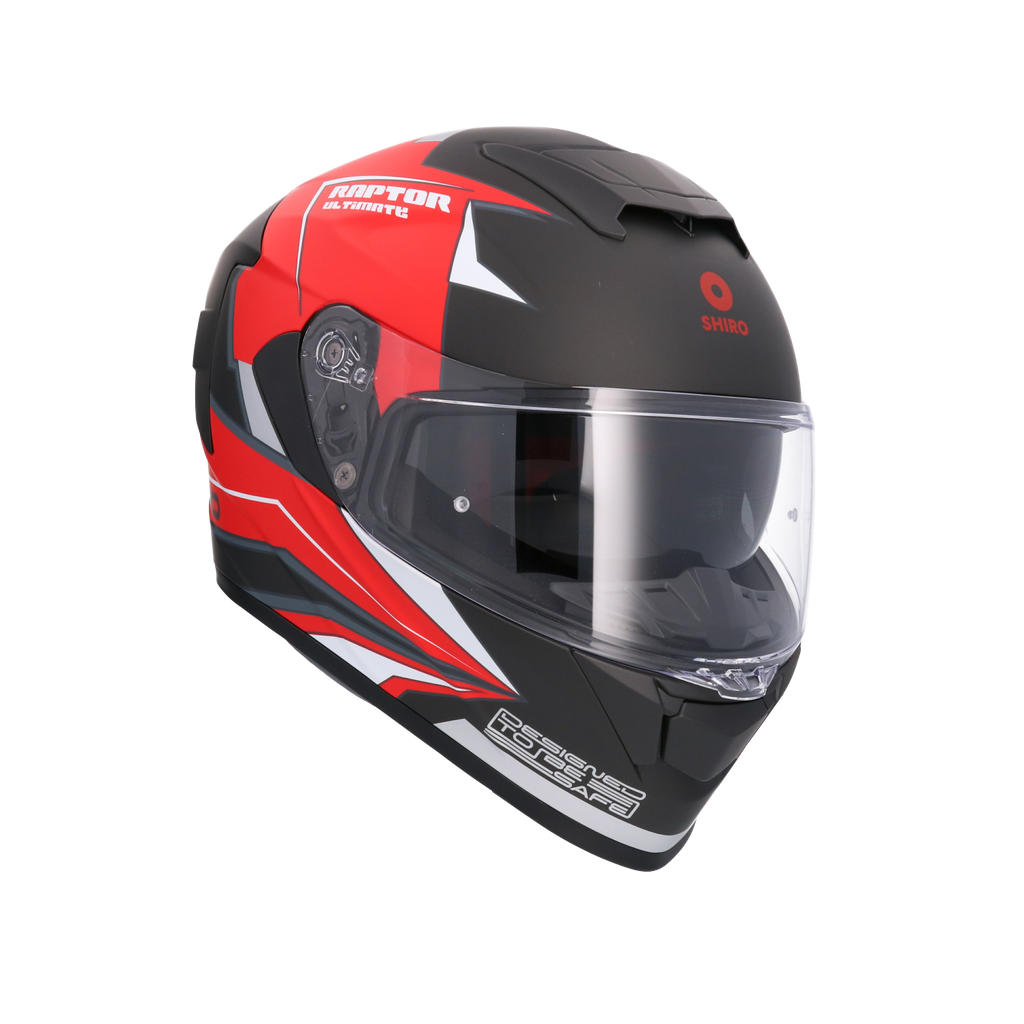 Casco integral SHIRO RAPTOR ULTIMATE Rojo Mate