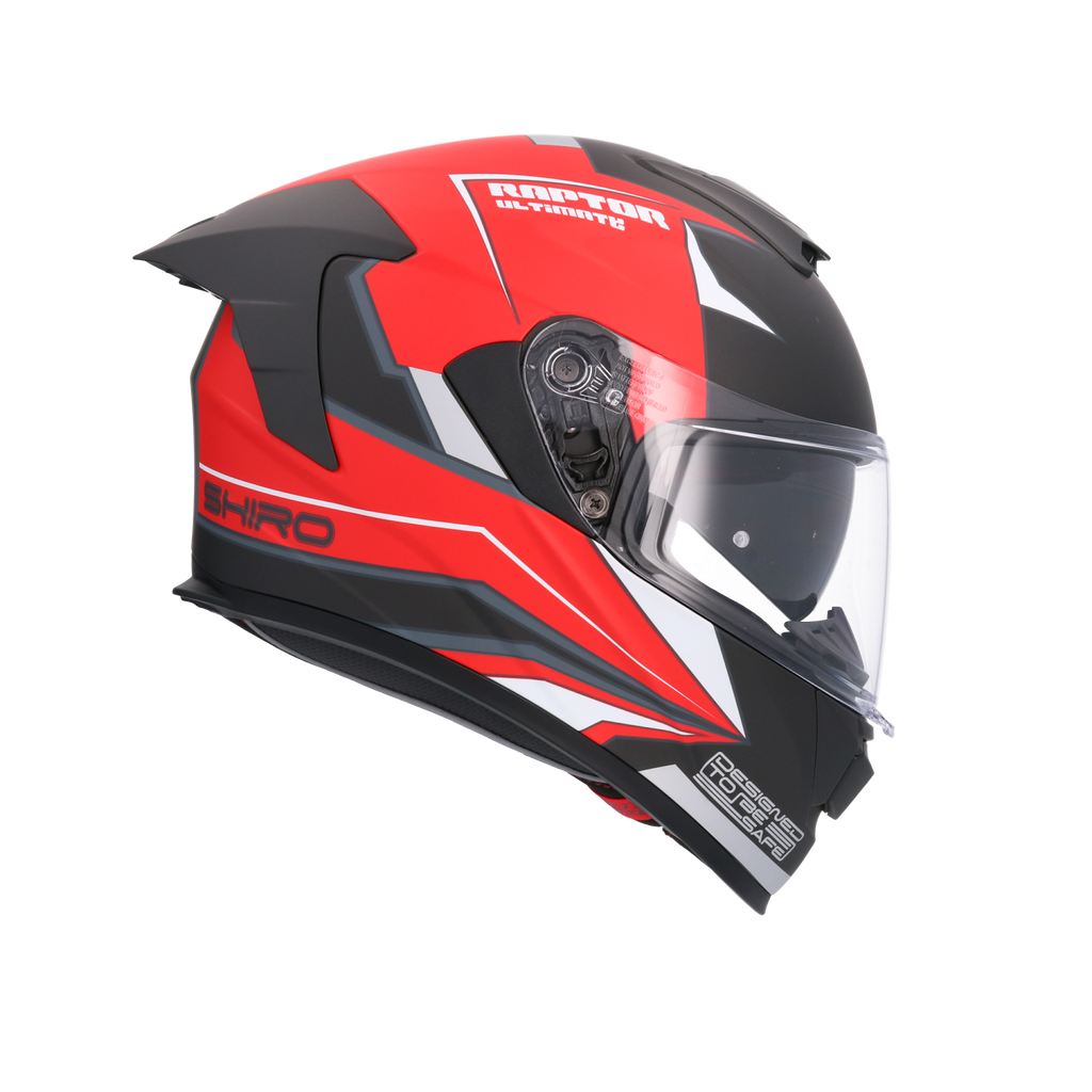 Casco integral SHIRO RAPTOR ULTIMATE Rojo Mate