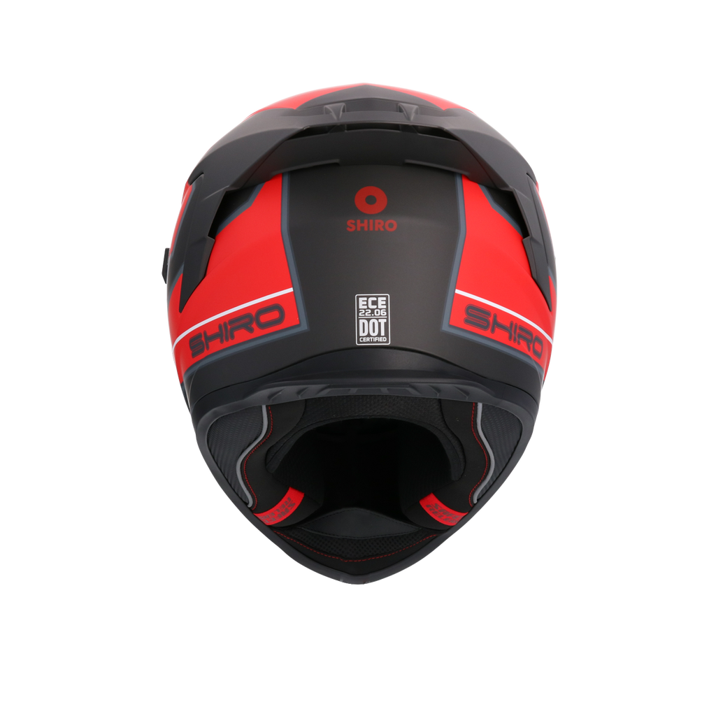 Casco integral SHIRO RAPTOR ULTIMATE Rojo Mate