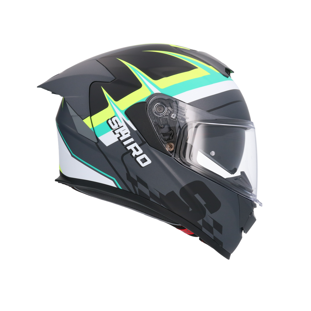 Casco integral SHIRO RAPTOR PEGASUS Negro Mate