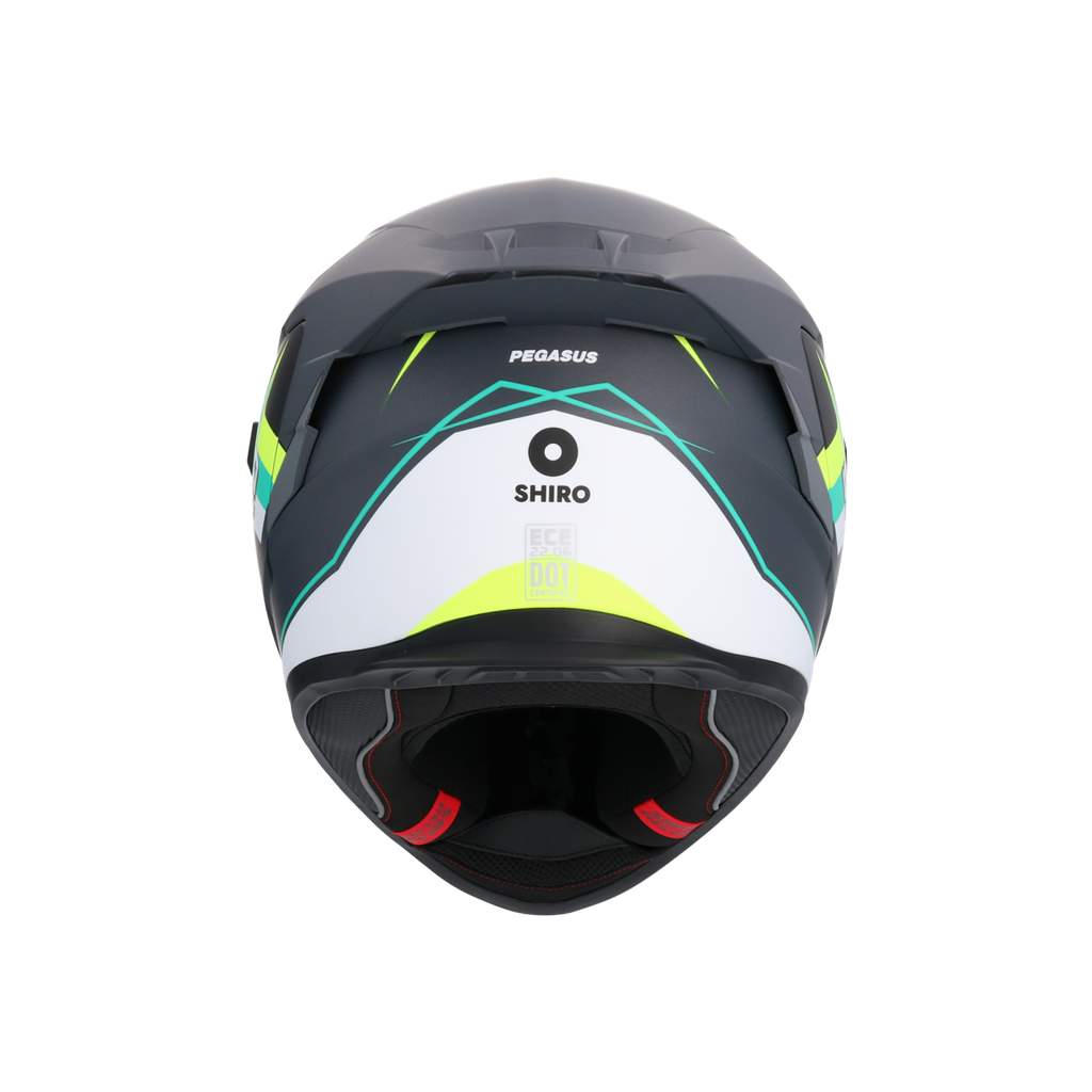 Casco integral SHIRO RAPTOR PEGASUS Negro Mate