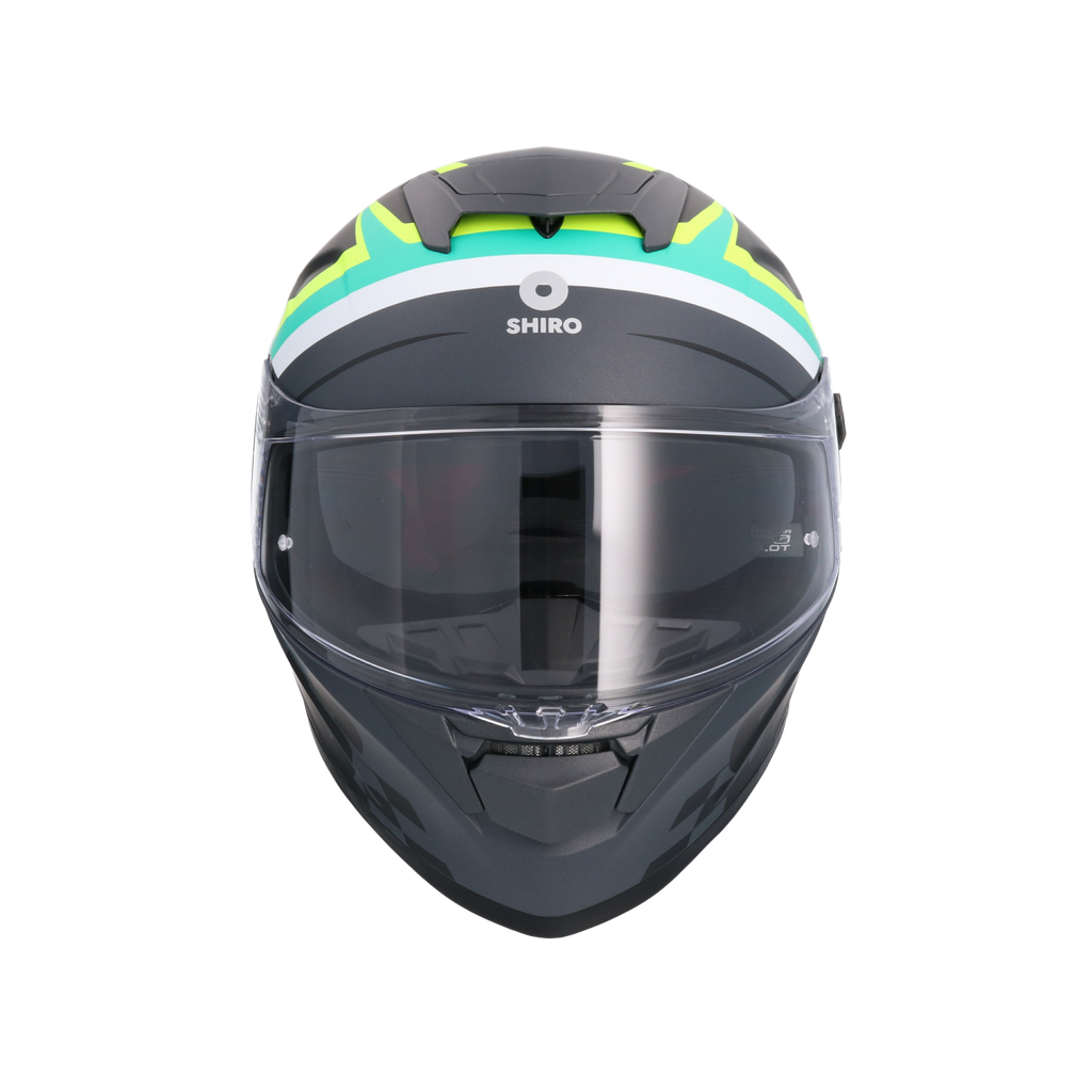 Casco integral SHIRO RAPTOR PEGASUS Negro Mate