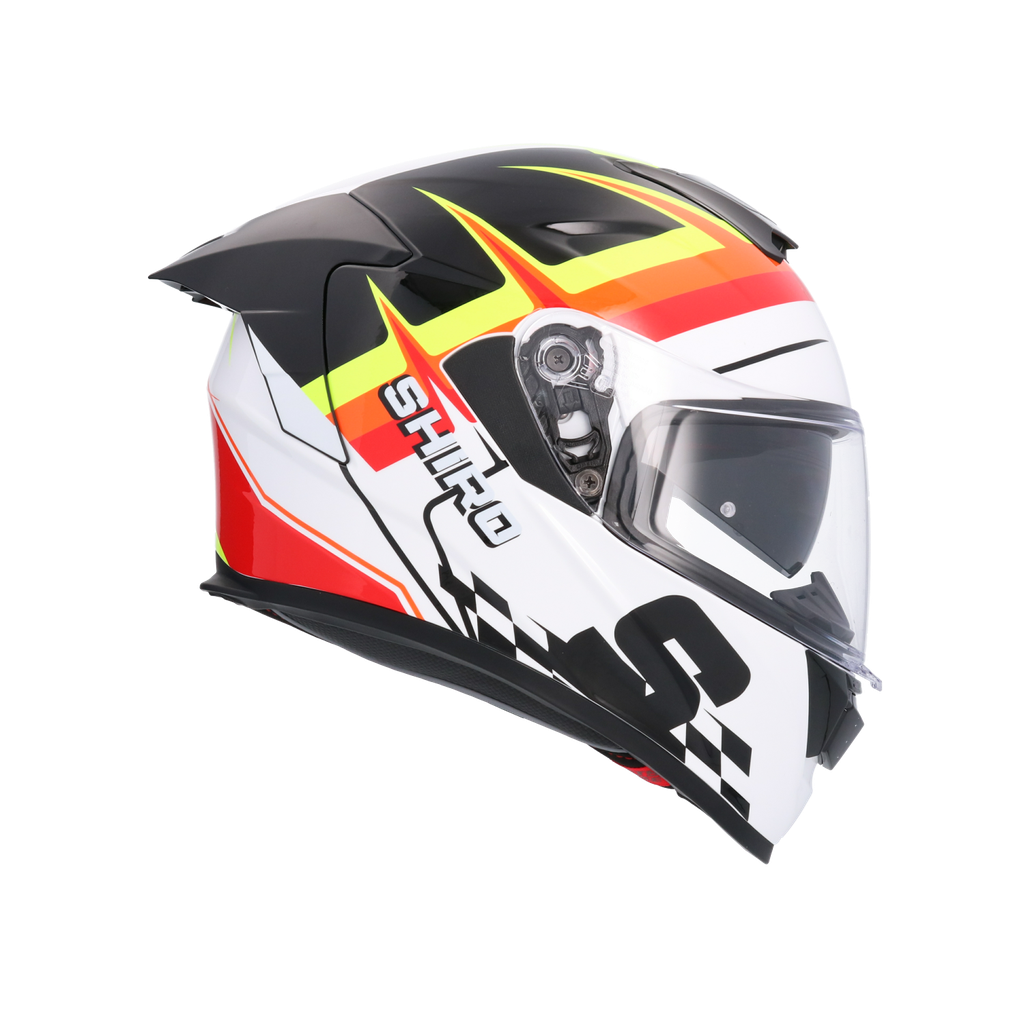 Casco integral SHIRO RAPTOR PEGASUS Blanco Perla