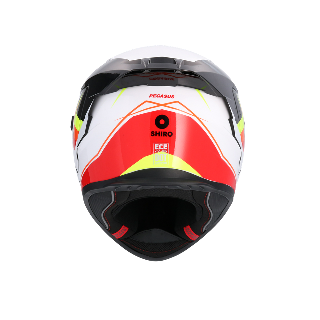 Casco integral SHIRO RAPTOR PEGASUS Blanco Perla