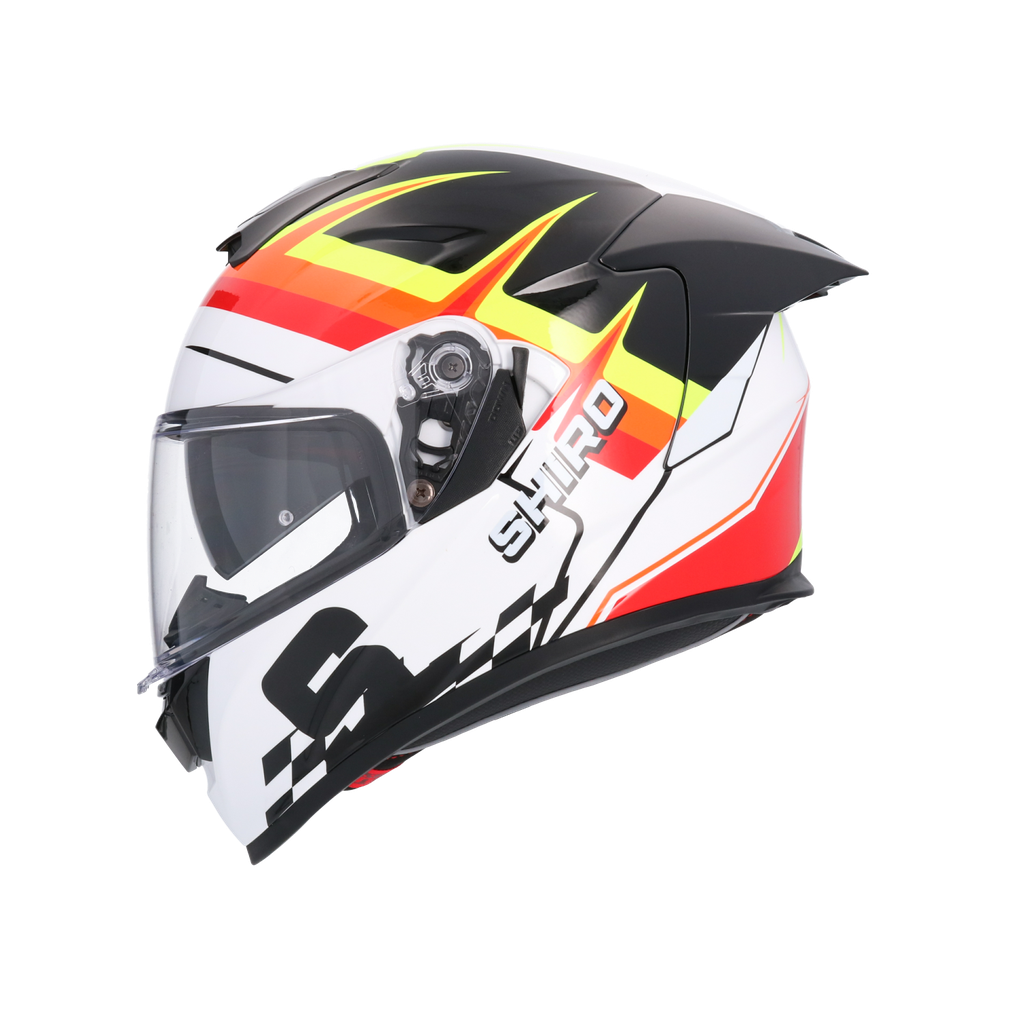 Casco integral SHIRO RAPTOR PEGASUS Blanco Perla