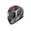 Casco Shiro Katana Sharp Gris Mate