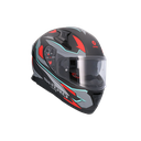 Casco Shiro Katana Sharp Gris Mate