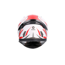 Casco Shiro Katana Sharp Blanco Rojo