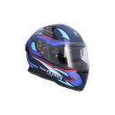 Casco Shiro Katana Sharp Azul Mate