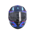 Casco Shiro Katana Sharp Azul Mate