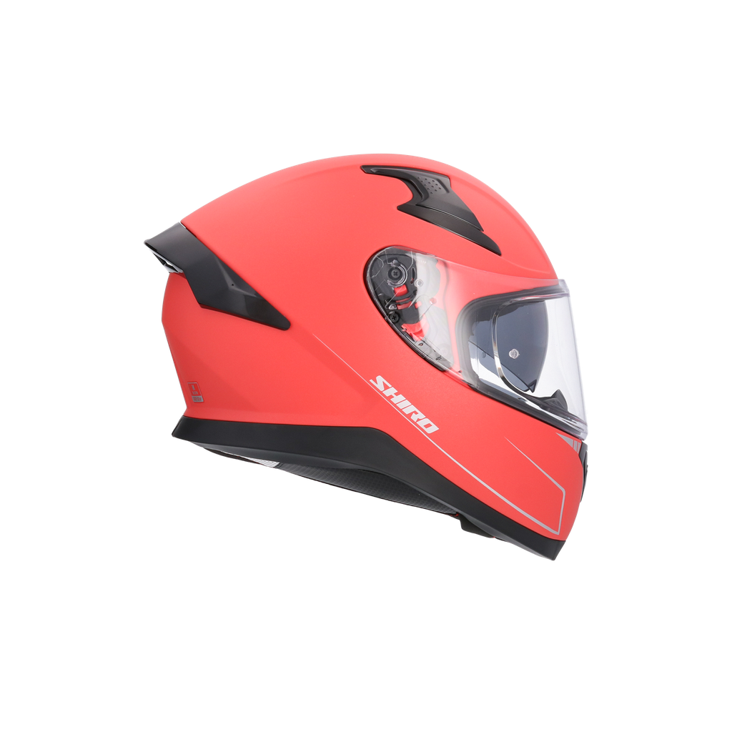 Casco Shiro Katana Solid Rojo Mate