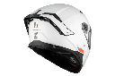 Casco MT Thunder 4 SV Solid A0 Blanco Perla