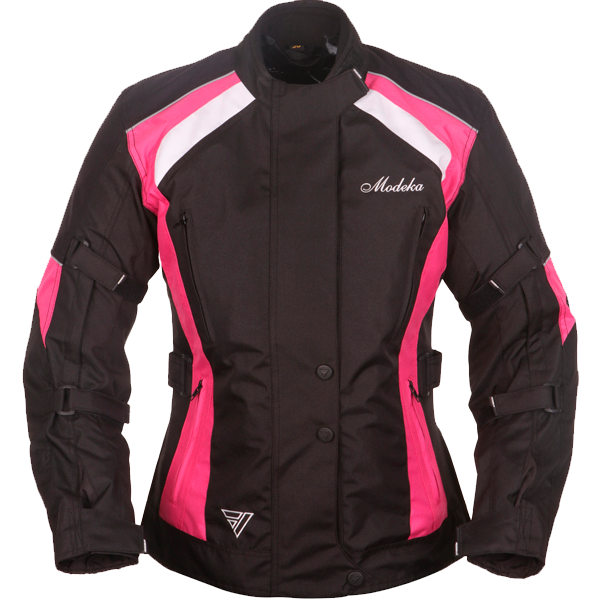 Chaqueta MODEKA JANIKA LADY negro rosa