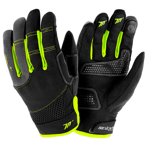 Guante Seventy Sd-C50 Lady negro amarillo