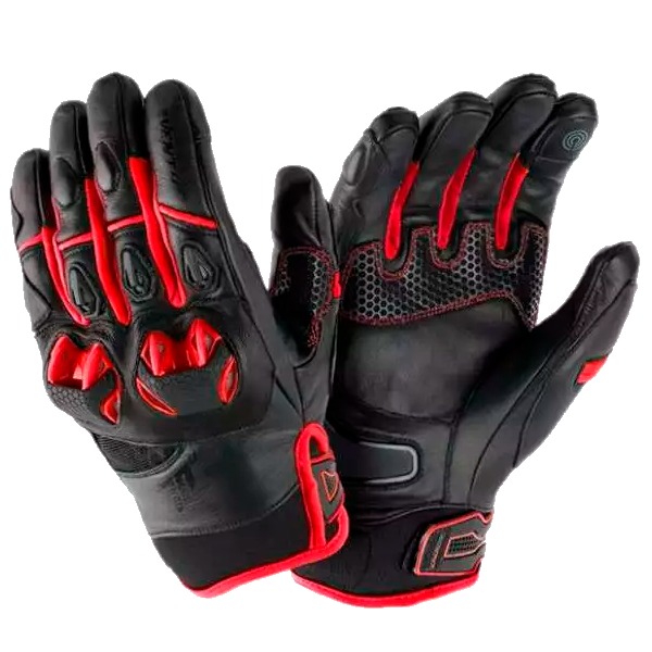 Guante Seventy SD-N47 negro rojo