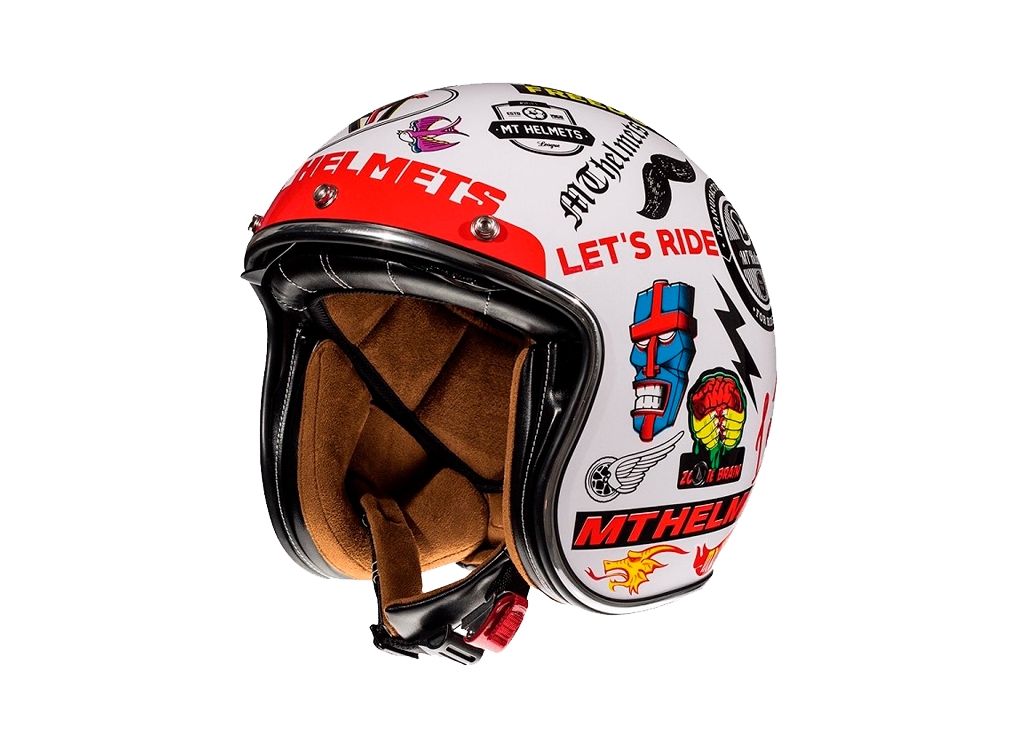 Casco MT Le Mans 2 Sv Anarchy A0 White