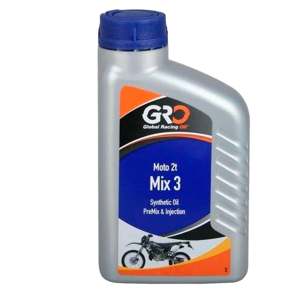 Aceite Gro Moto 2T Mix 3 1L