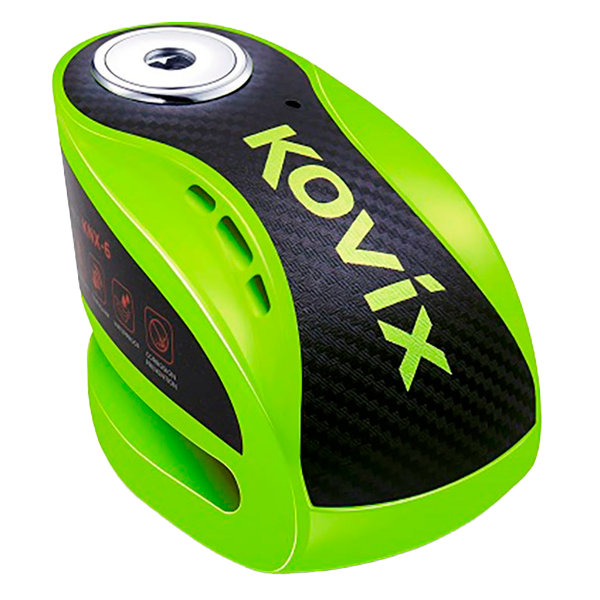 Antirrobo Disco Alarma Kovix verde fluor 10 MM