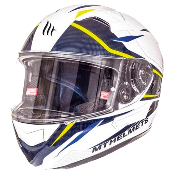 Casco MT KRE SV Intrepid B3 Amarillo Fluor