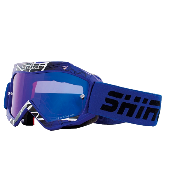 Gafas Off Road Shiro Mx-904 Kids Azul