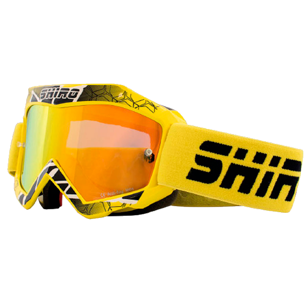 Gafas Off Road Shiro Mx-904 Kids Amarillo