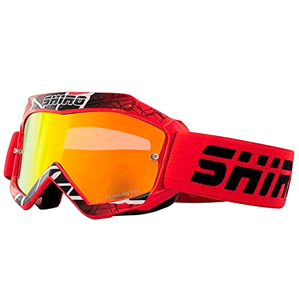 Gafas Off Road Shiro Mx-904 Kids Rojo