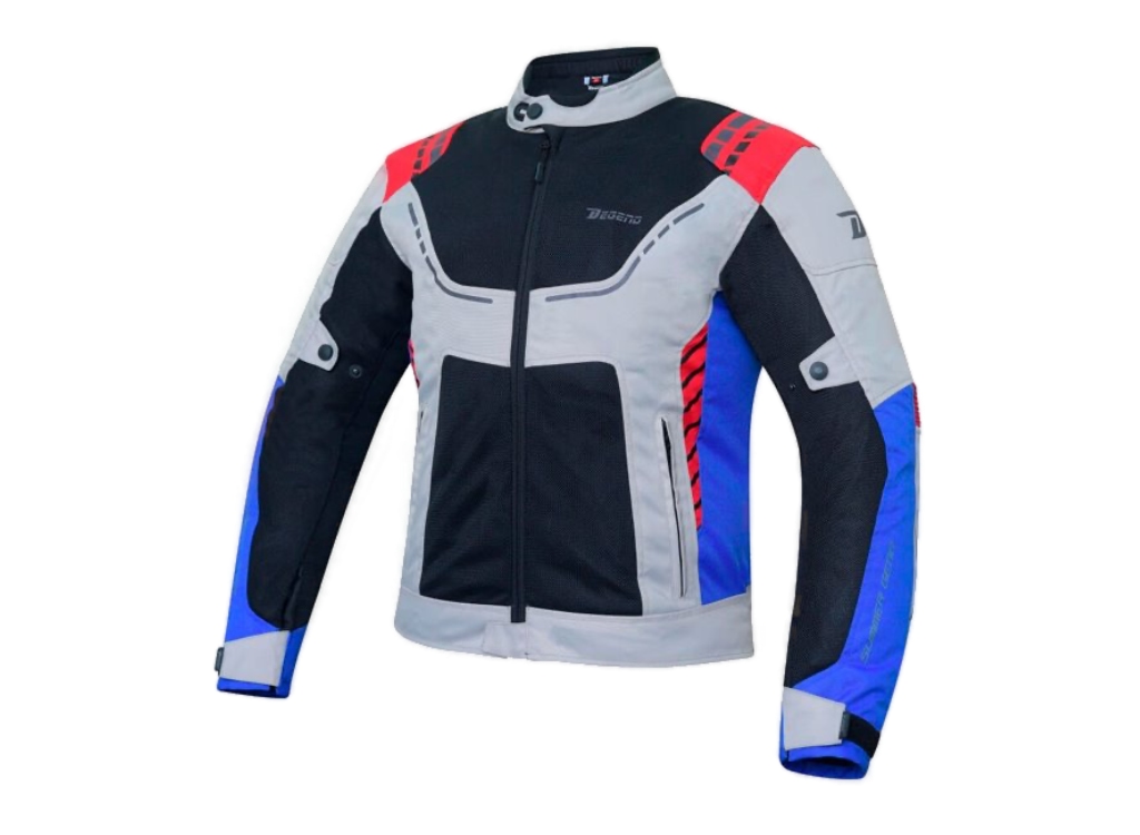 Chaqueta Degend Breeze Evo negro rojo azul