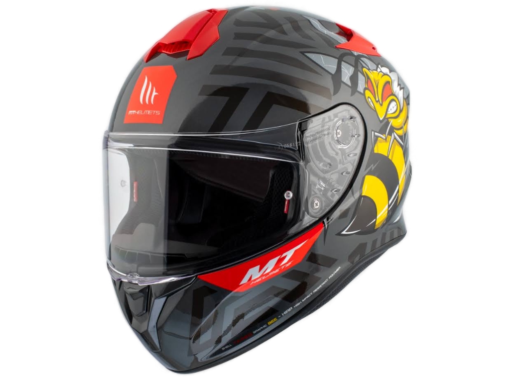 Casco MT Targo Bee B5 Brillo