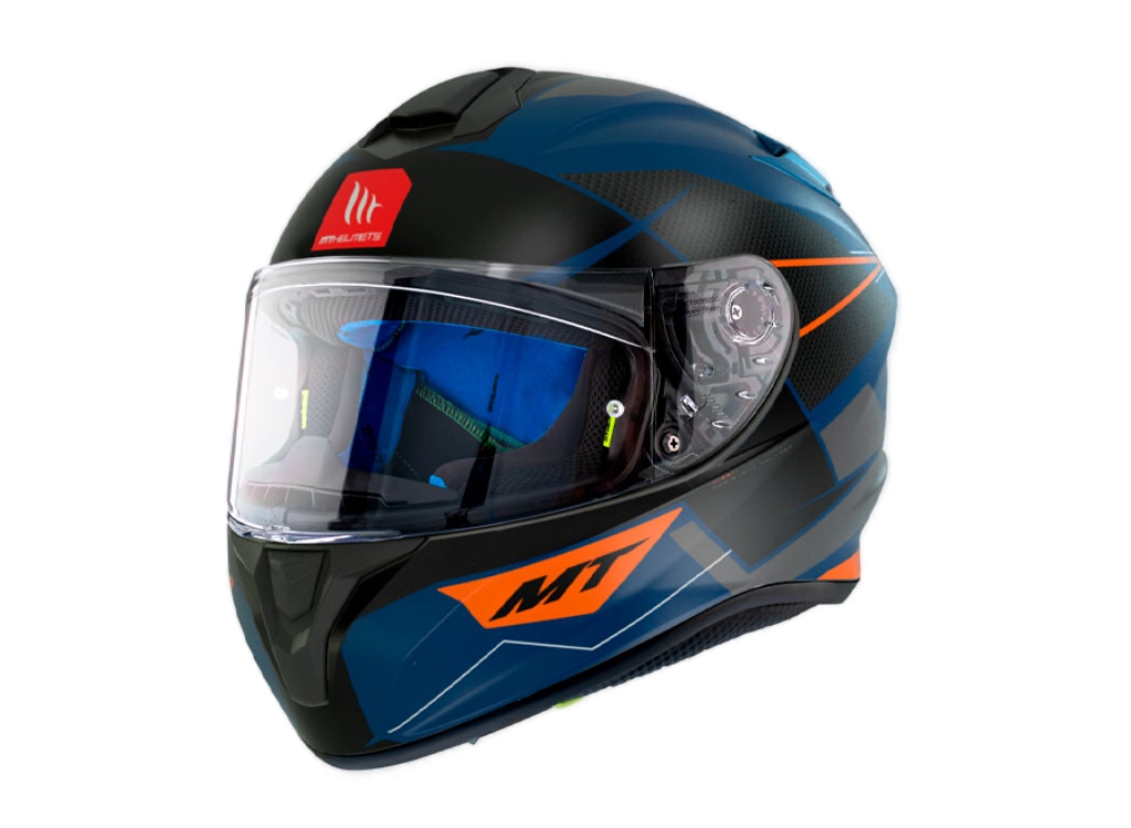 Casco MT Targo Podium D7 Azul Mate