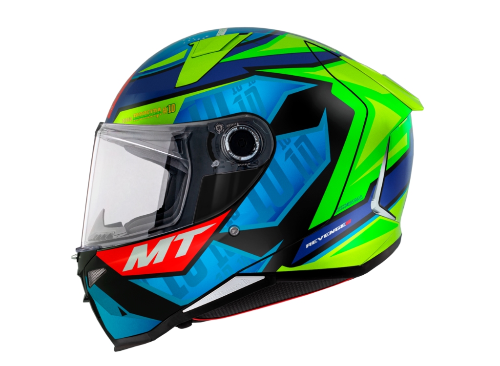 Casco MT Revenge II S Moreira A7 Mate