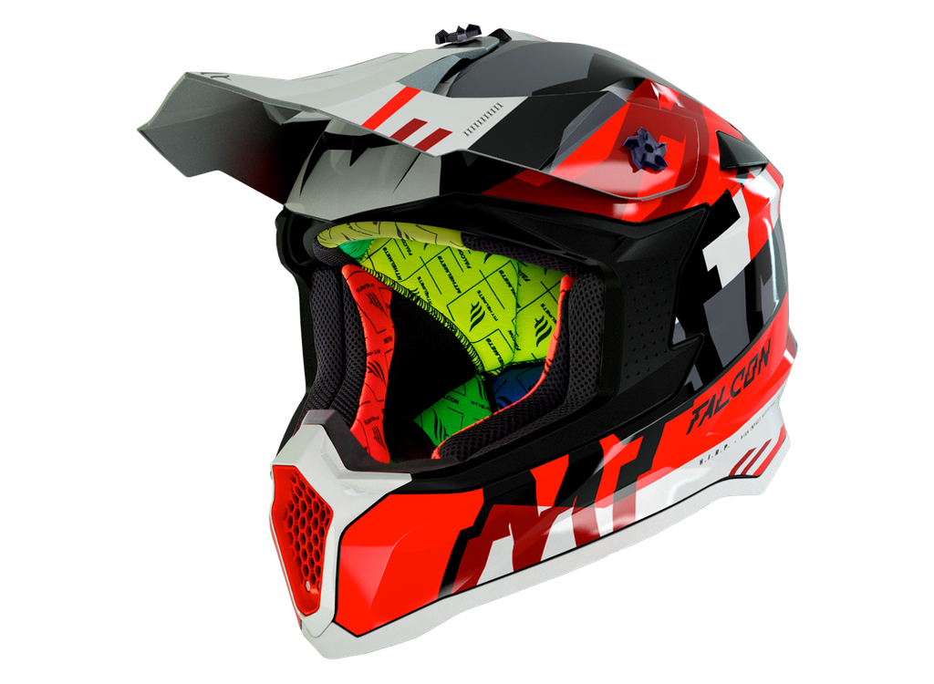 Casco MT Falcon Arya A5 rojo