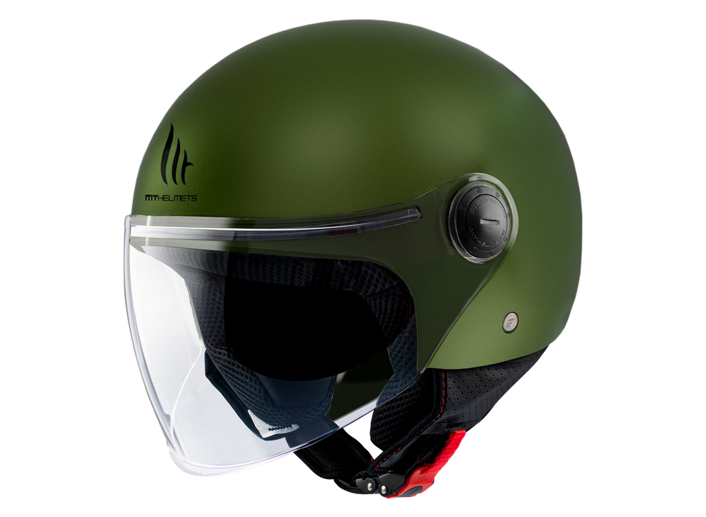 Casco MT STREET S SOLID A6 VERDE