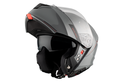 [134700001213] Casco MT Genesis SV Solid A12 Gris (XS)