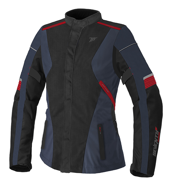 Chaqueta Seventy SD-JT79 LADY Winter azul rojo negro