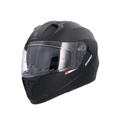 Casco Shiro Sh-667 Trueno Funky Negro Mate